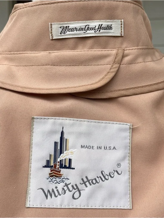 Vintage 60s Misty Harbor "Any Weather" Trench Coat - Picture 13 of 15